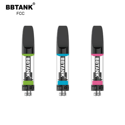 Aucune pleine Vape CBD cartouche en céramique brûlée d'huile de 1.0ml avec la batterie mince