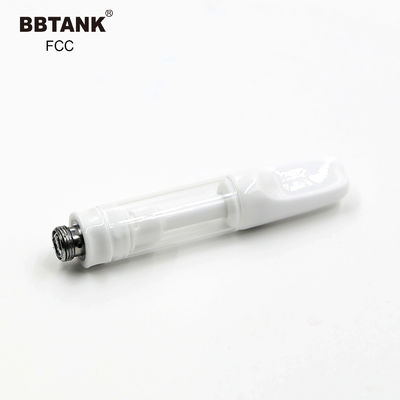 Aucune pleine Vape CBD cartouche en céramique brûlée d'huile de 1.0ml avec la batterie mince