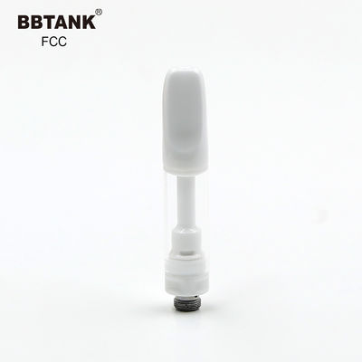 Aucune pleine Vape CBD cartouche en céramique brûlée d'huile de 1.0ml avec la batterie mince