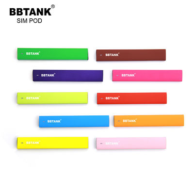 Le système CBD de cosse d'OEM parquent le stylo en céramique jetable de Vape de bobine de la cosse 1ml 0.5ml de BBTANK Vape
