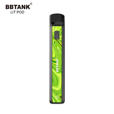 Métal aucun clope sain obstruant Vape de la CE jetable E de dispositif de CBD