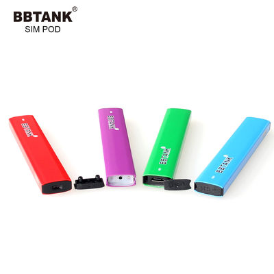 Le vaporisateur Pen Aluminium Alloy, 1gram d'huile de la FCC CBD amincissent le stylo plat de Vape