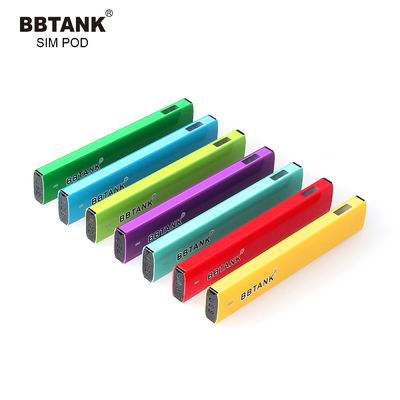 Le vaporisateur Pen Aluminium Alloy, 1gram d'huile de la FCC CBD amincissent le stylo plat de Vape