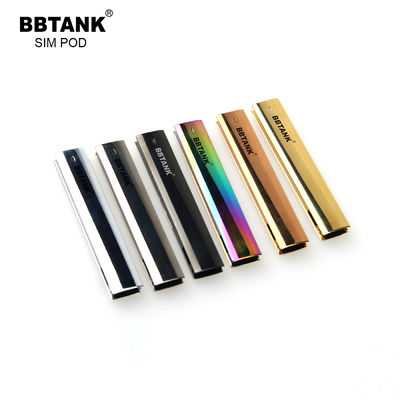 Le vaporisateur Pen Aluminium Alloy, 1gram d'huile de la FCC CBD amincissent le stylo plat de Vape