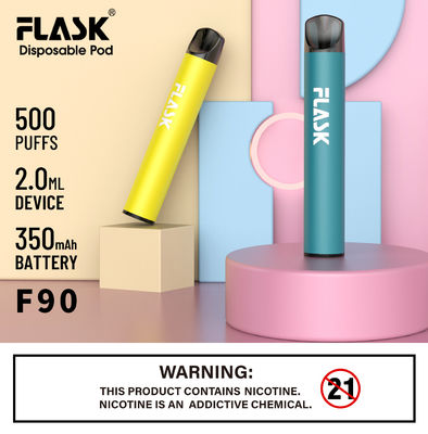 2ml cosse rechargeable liquide électronique jetable Vape de la cigarette 350mah