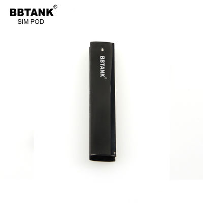 le dispositif jetable électronique des cigarettes CBD Vape de la fumée 0.5gram a plaqué noir