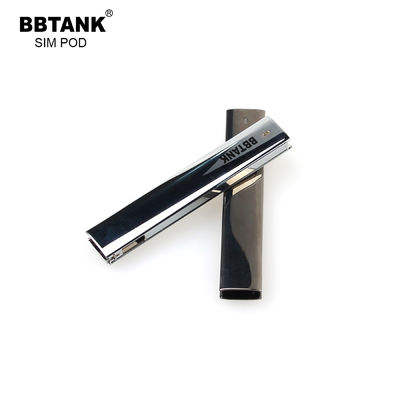 le dispositif jetable électronique des cigarettes CBD Vape de la fumée 0.5gram a plaqué noir