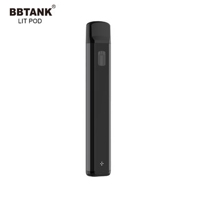 Dispositif jetable de cosse de vape de la bobine 1.0ml de batterie rechargeable d'huile en céramique de cbd