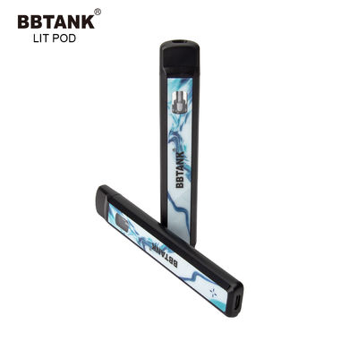 Dispositif jetable imputable de cosse de vape du réservoir 1.0ml en céramique épais d'huile de thc de cbd du delta 8