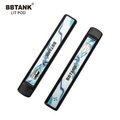 Dispositif jetable imputable de cosse de vape du réservoir 1.0ml en céramique épais d'huile de thc de cbd du delta 8