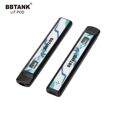 Plein delta mince 10 Vape jetable Pen Ceramic Coil du gramme 530mAh