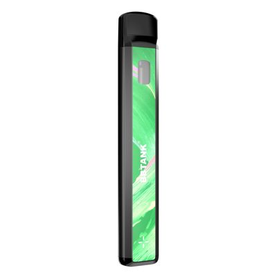 Dispositif jetable épais de l'huile THC Vape en métal 105mm avec la bobine en céramique