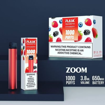 BOURDONNENT la stabilité 1000puffs de haute qualité 650mah 304 Stianless de dispositifs de Vapepen de disposition en acier
