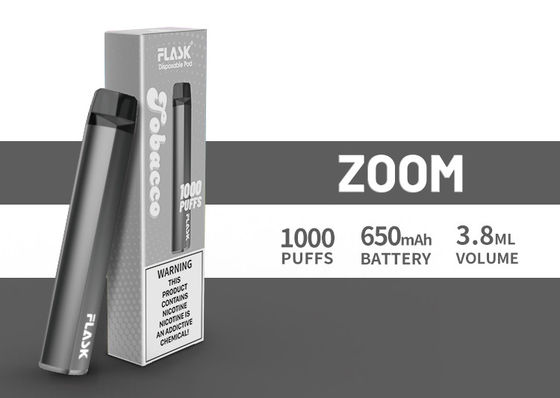 Jus abondant 1000puffs de l'approvisionnement 650mah 3.8ml de garantie de la qualité de Disposol Vapepen de BOURDONNEMENT
