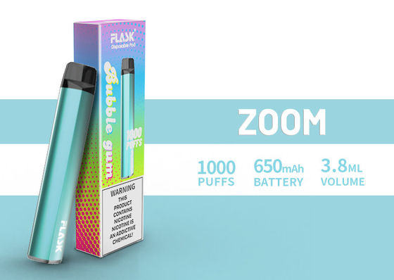 Vapenation 1000puffs 650 Mah Cotton Organic de DisposableVapepen de BOURDONNEMENT