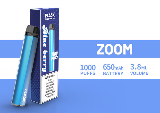 Vapenation 1000puffs 650 Mah Cotton Organic de DisposableVapepen de BOURDONNEMENT