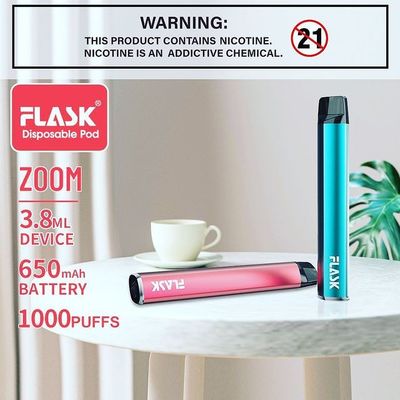 Vapenation 1000puffs 650 Mah Cotton Organic de DisposableVapepen de BOURDONNEMENT