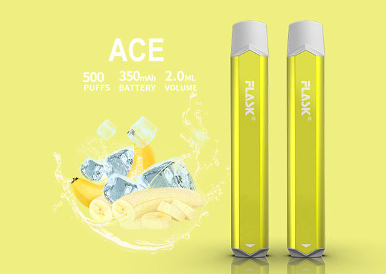 stylo du vaporisateur 500pa assaisonné par flux d'air, nicotine Vape de 100mm jetable