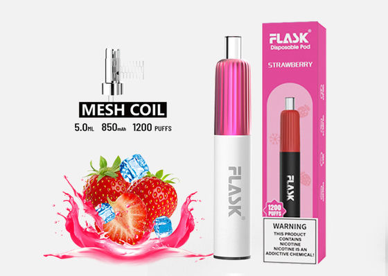 5.0ml 1200 souffle les cigarettes électroniques de vaporisateur jetables