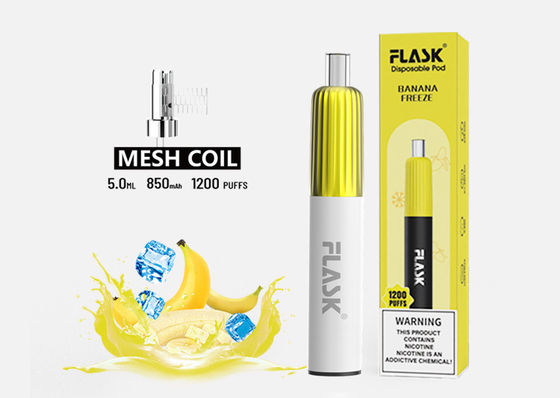 5.0ml 1200 souffle les cigarettes électroniques de vaporisateur jetables