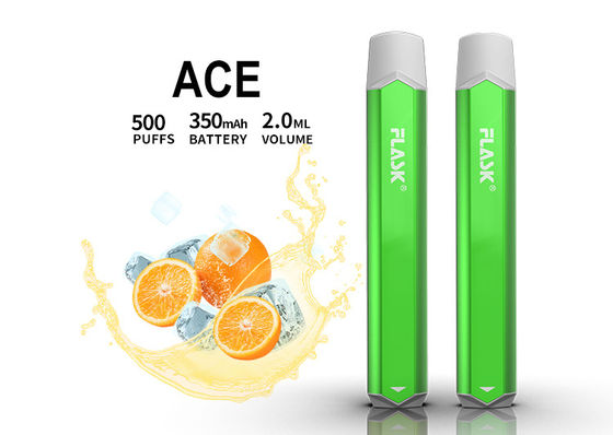 E-cigarette de assaisonnement Vape jetable Pen Pod 2ml de flux d'air de dessus de preuve de fuite haute