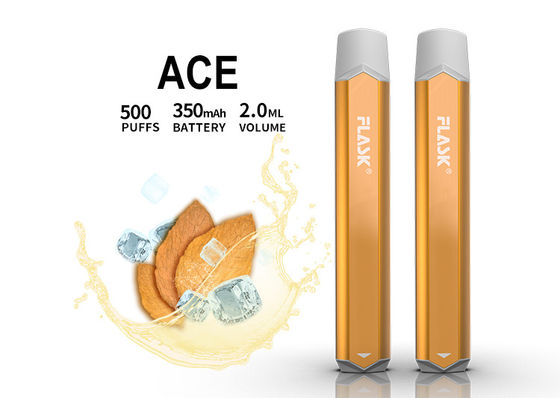 E-cigarette de assaisonnement Vape jetable Pen Pod 2ml de flux d'air de dessus de preuve de fuite haute