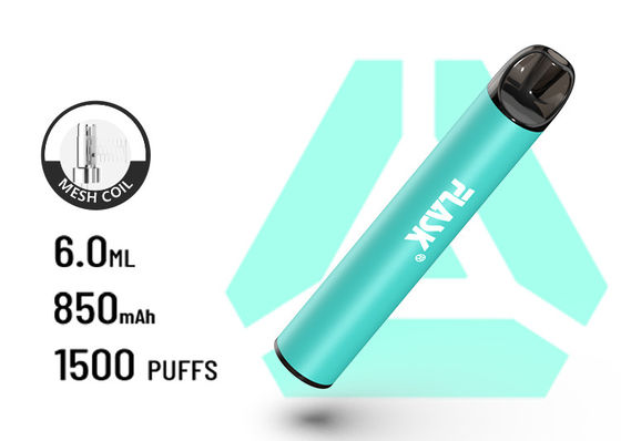 Batterie en spirale jetable 850Mah de maille de VapePen 1500puffs de grand flux d'air de F900 P6