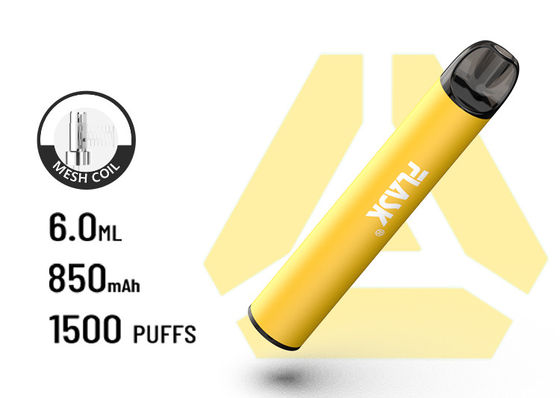 Batterie en spirale jetable 850Mah de maille de VapePen 1500puffs de grand flux d'air de F900 P6