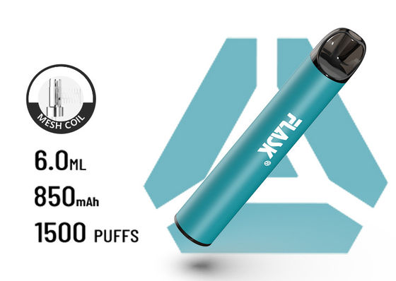 Batterie en spirale jetable 850Mah de maille de VapePen 1500puffs de grand flux d'air de F900 P6