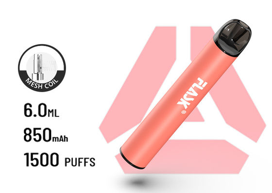 Le meilleur flux d'air VapePen jetable de F900 P6 grande capacité de la batterie 850Mah de meshcoil des souffles 1500puffs