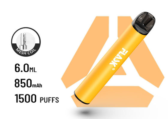 Le meilleur flux d'air VapePen jetable de F900 P6 grande capacité de la batterie 850Mah de meshcoil des souffles 1500puffs