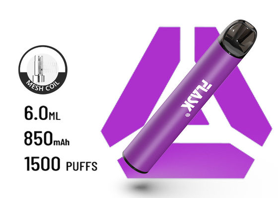 Capacité jetable de jus de la bobine 6.0ml de maille du stylo 1500puffs de Vape de vapenation de freshvape de F900 P6