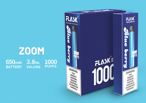 E-jus de haute qualité 0%2%5%Nicsalt 1000puffs du produit 650Mah 3.8ml de Vapepen de disposition de BOURDONNEMENT