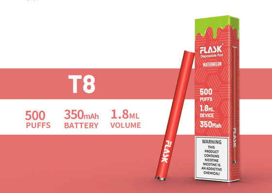 les cigarettes 1.8mL liquides électroniques ont pré rempli vaporisateur jetable de cosse
