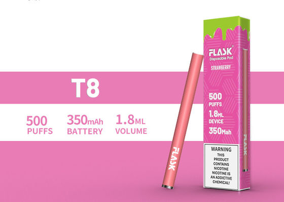 les cigarettes 1.8mL liquides électroniques ont pré rempli vaporisateur jetable de cosse