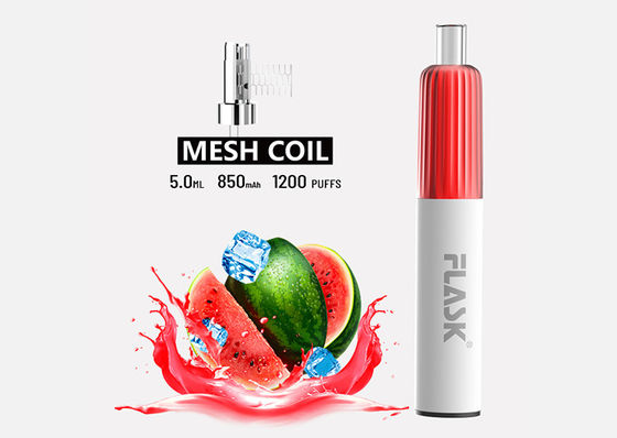 Le CE 304SS a assaisonné le stylo de vaporisateur, bâton jetable de Vape de 1200 souffles