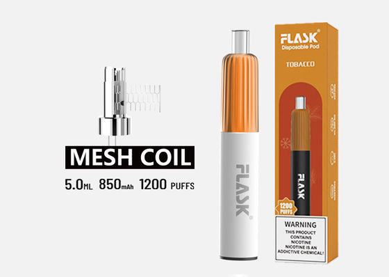 Poids léger électronique jetable de systèmes de cosse de cigarette de la vapeur 3.7V