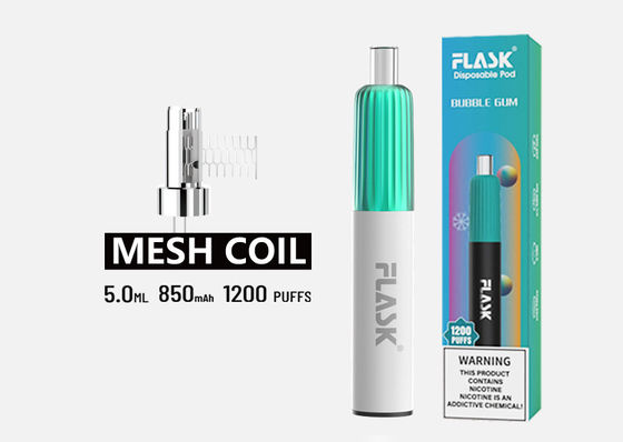 5g a assaisonné le stylo de vaporisateur, cosse portative Vape d'OEM non rechargeable
