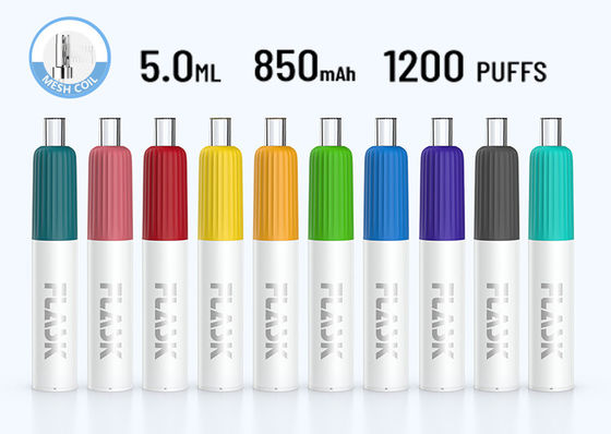 5g a assaisonné le stylo de vaporisateur, cosse portative Vape d'OEM non rechargeable
