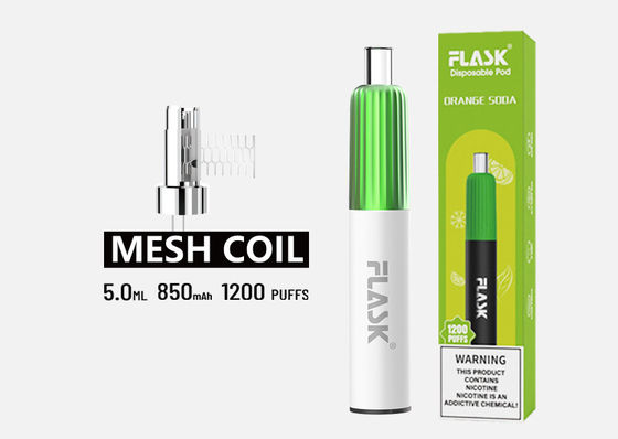 Certification jetable de la cosse ROHS de Vape de double saveur d'ODM 5ml