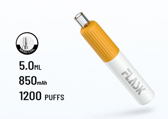 1200 dispositif électronique jetable libre de Vaping de cigarette de nicotine des souffles 5.0ml