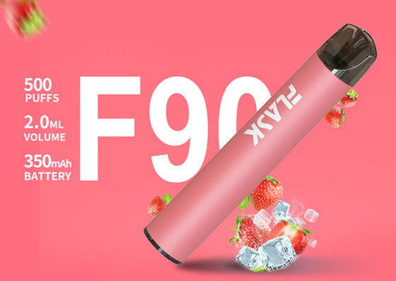 2.0ml a assaisonné la cigarette jetable des souffles E du stylo 500 de vaporisateur