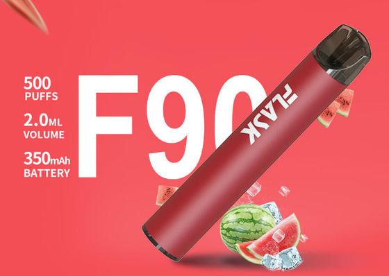 2.0ml a assaisonné la cigarette jetable des souffles E du stylo 500 de vaporisateur