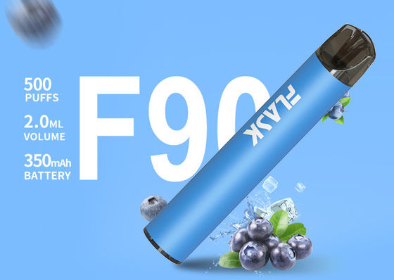 2.0ml a assaisonné la cigarette jetable des souffles E du stylo 500 de vaporisateur