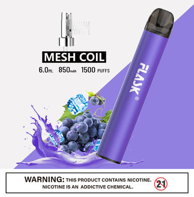CE mince de stylo de vaporisateur E de clope sain de Mesh Coil 850mAh le joli a approuvé