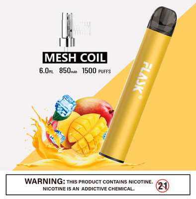 batteries de mod de 6.0ml Vape, 850 Mah Electronic Cigarette Batteries