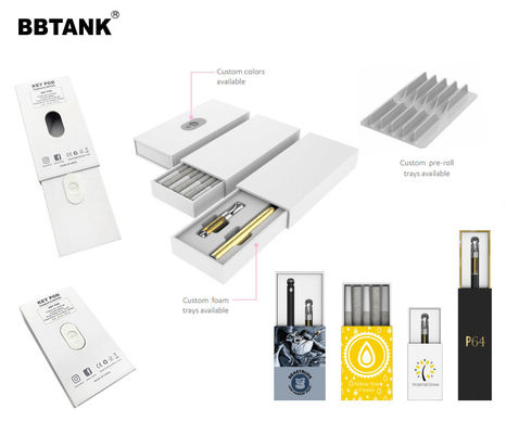 OEM CMYK fait sur commande Vape Pen Packaging Box Child Resistant EVA Foam Inside