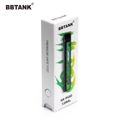 178mm adapté aux besoins du client Vape de estampillage Pen Packaging Box With Logo et modèles
