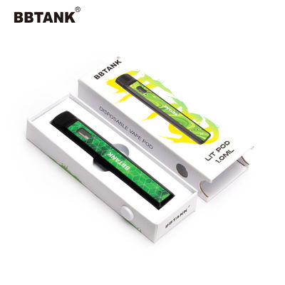 Carton de papier CBD Vape Pen Boxes Embossing Printing d'Eco