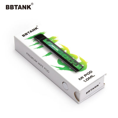 Carton de papier CBD Vape Pen Boxes Embossing Printing d'Eco